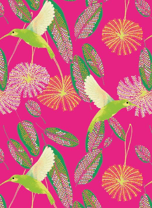 Matthew Williamson Hummingbirds Art Card