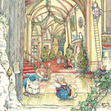Jill Barklem Midwinter Preparations at the Old Oak Palace Christmas Card Pack