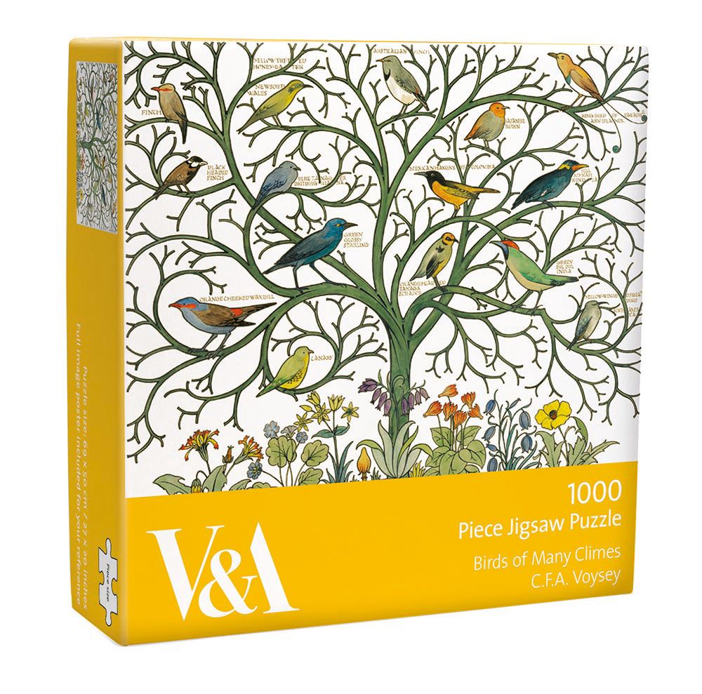 C.F.A. Voysey Birds of Many Climes Jigsaw Puzzle