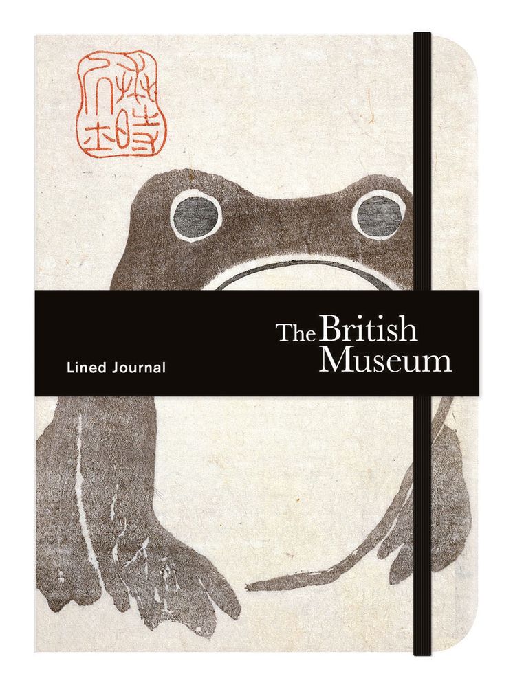 Matsumoto Hoji Frog Lined Hardback Journal