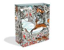 Angela Harding Winter Woodland Medium Giftbag Medium Christmas Gift Bag