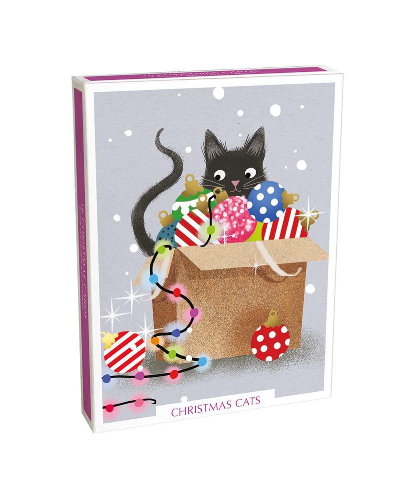 VARIOUS Christmas Cats Card Pack