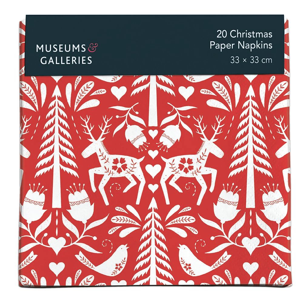Suzy Taylor Scandi Christmas Paper Napkins