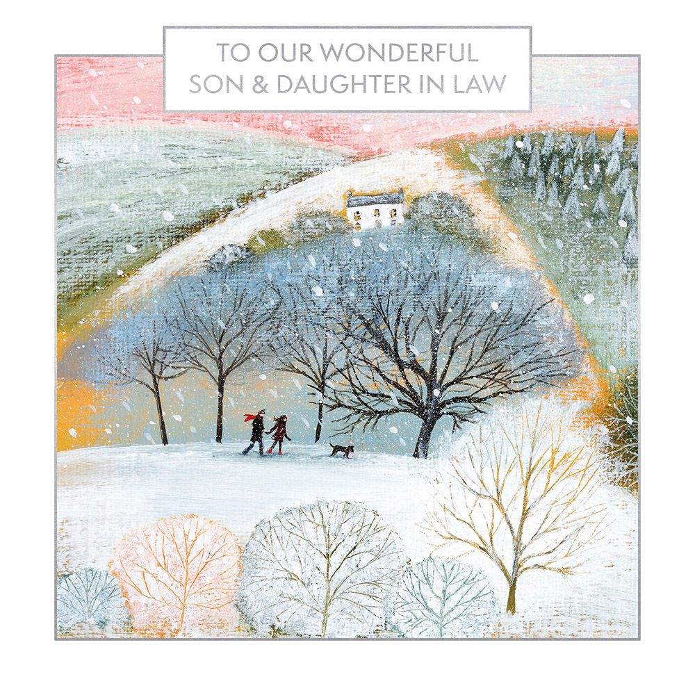 Lucy Grossmith Winter Walkers Christmas Card