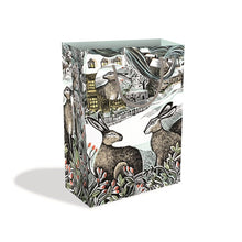Angela Harding We Three Hares Large Giftbag Large Christmas Gift Bag