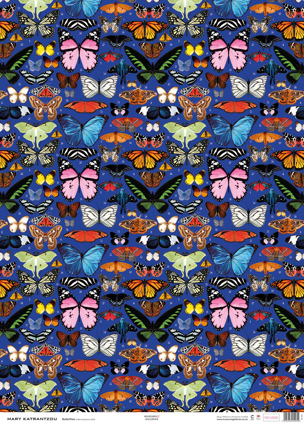 Mary Katrantzou Butterflies Gift Wrap