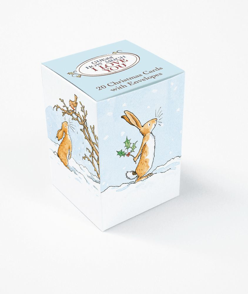 Anita Jeram Guess How Much I Love You Mini Christmas Card Cube