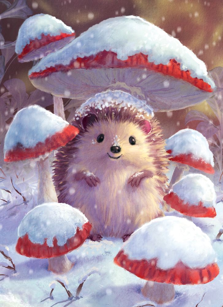 Pip Wilson Taking Shelter Christmas Card Pack