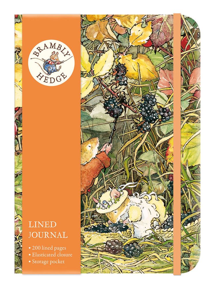 Jill Barklem Blackberry Picking Lined Hardback Journal