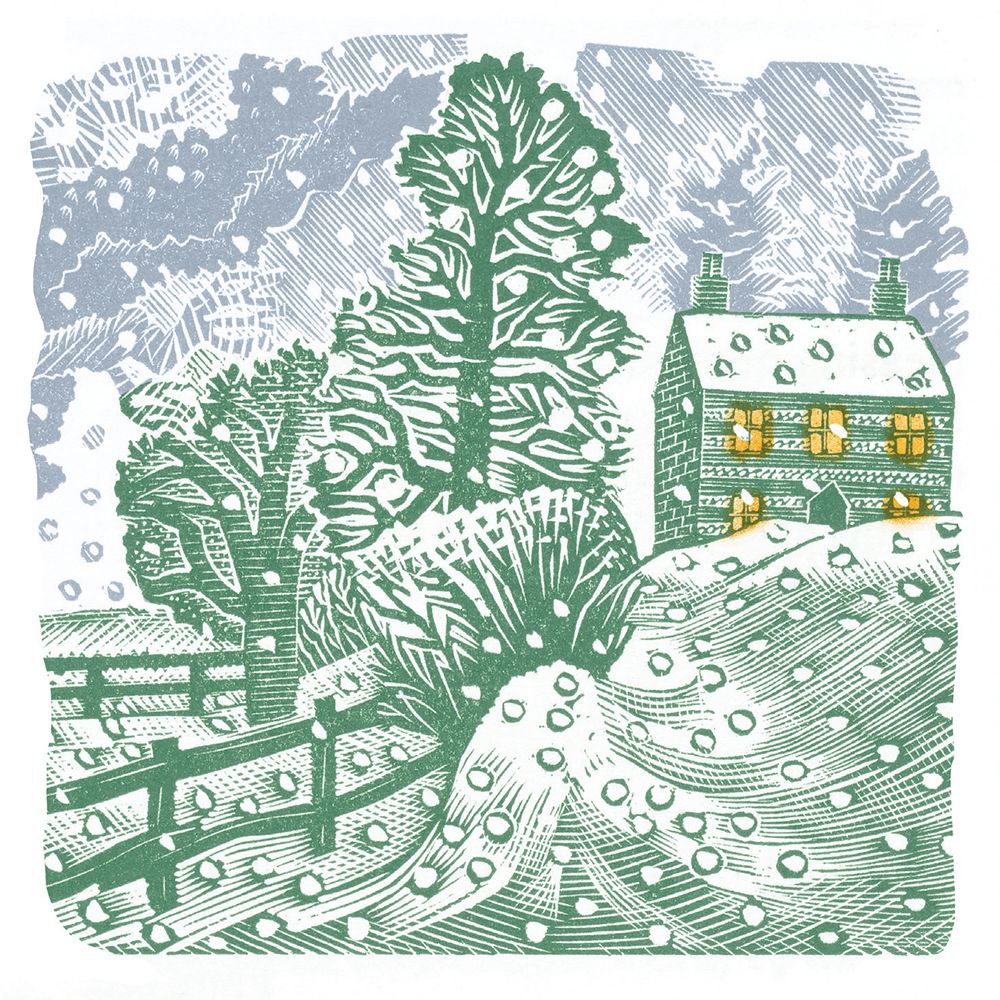 Eric Ravilious Winter Snow Christmas Card Pack