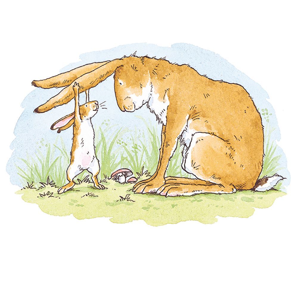Anita Jeram Guess How Much I Love You Art Card