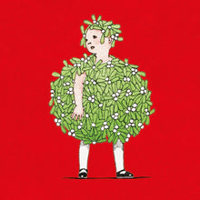Maggie salcedo Mistletoe Girl Christmas Card Pack