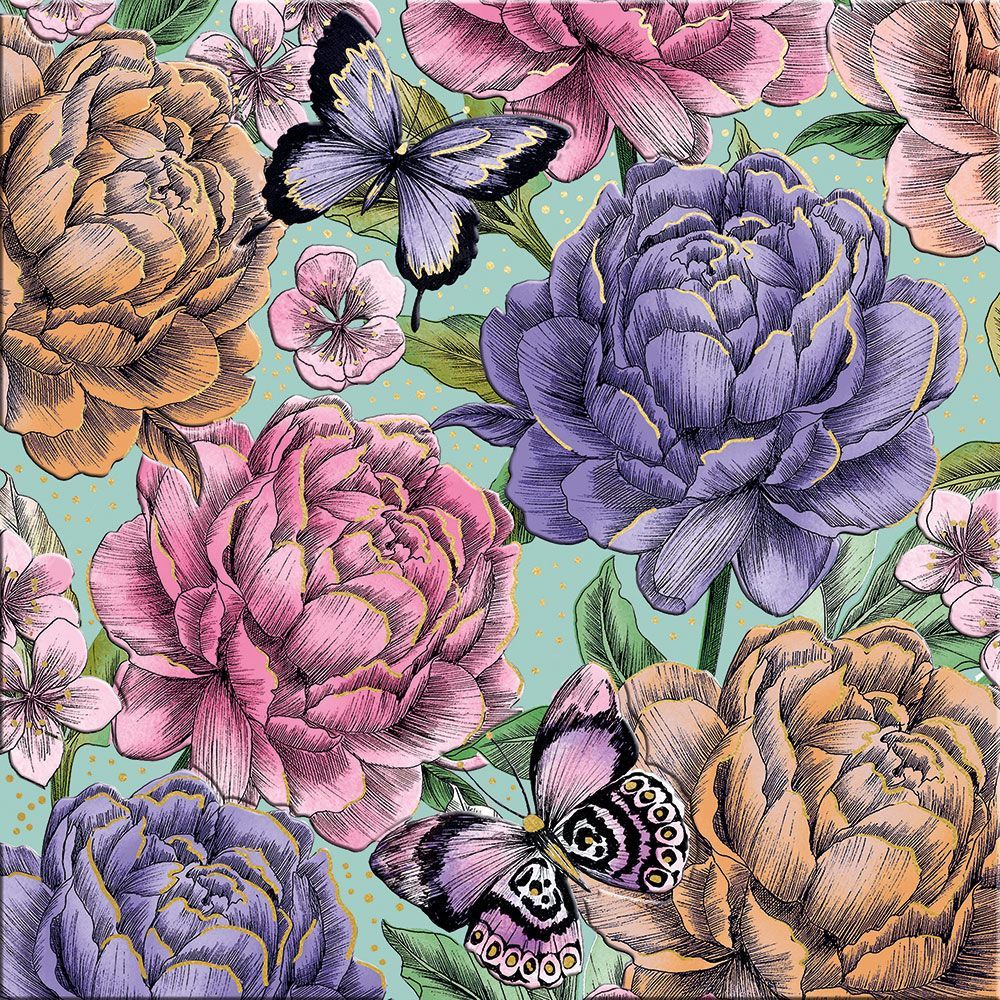 Matthew Williamson English Garden Art Card