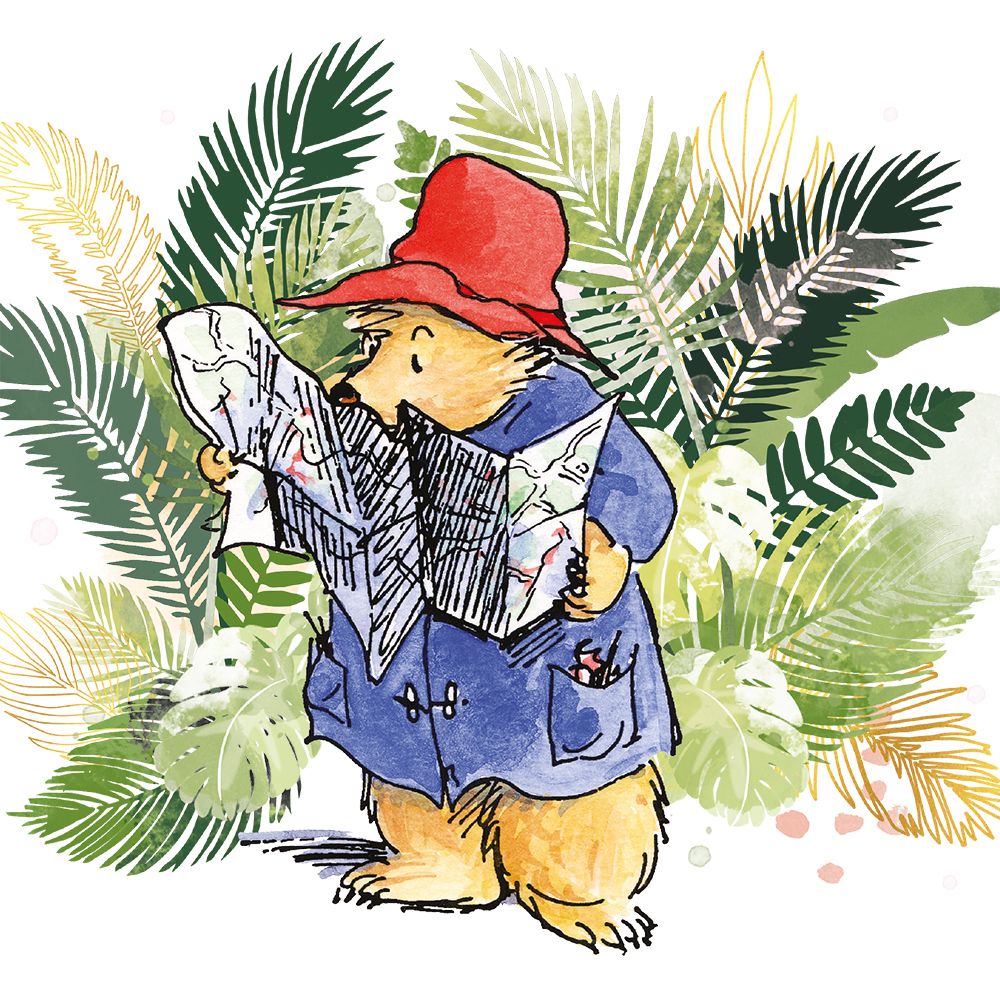 Peggy Fortnum Paddington in Peru Art Card
