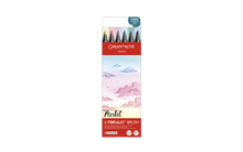 Caran D'Ache Fibralo Brush Pens- Set of 6 Pastel