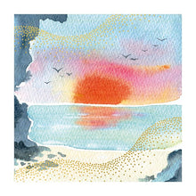 Sunset Natural Phenomenon Card