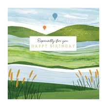 Happy Birthday Summer Fields Natural Phenomenon Card