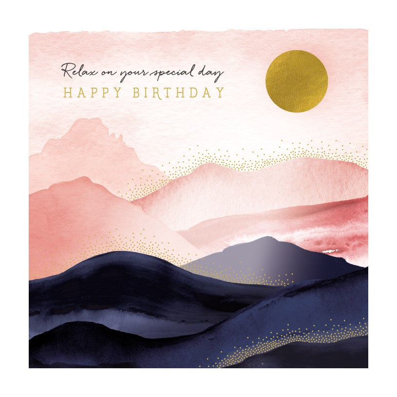 Relax on your Special Day Natural Phenomenon Card (PH45)