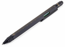 TROIKA Construction multitasking ballpoint pen – Black/Gold