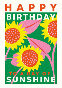 Birthday Sunshine Planted Card