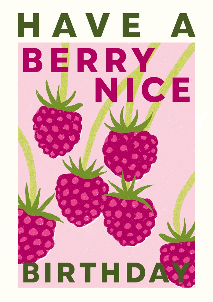 Berry Nice Birthday Planted Card