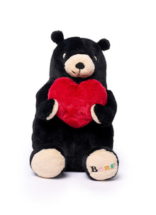 Small Plush Love Heart Bear