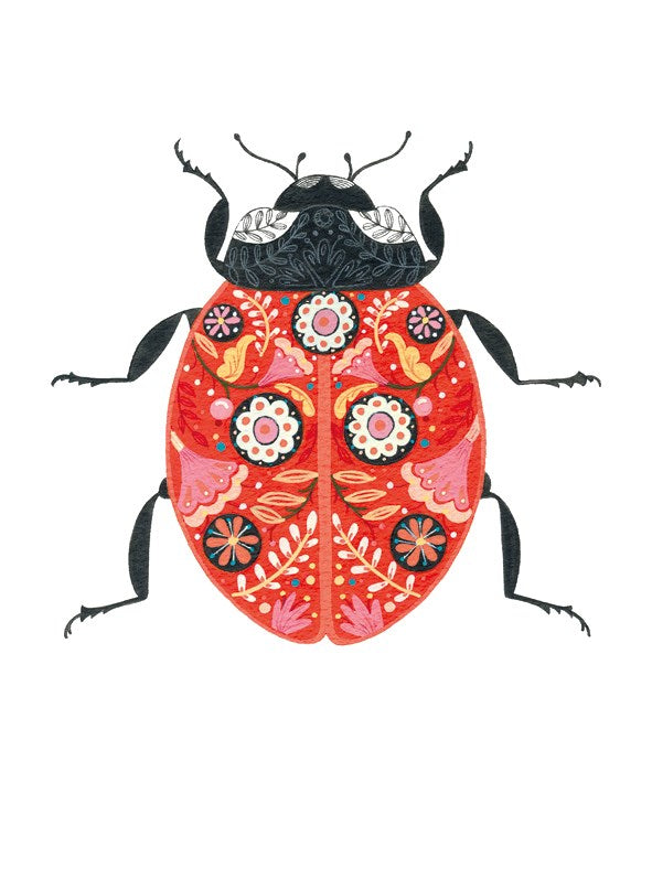 Lady Bird Pollen Card