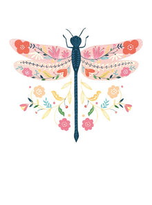 Dragonfly Pollen Card