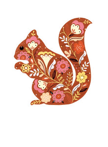 Squirrel Pollen Card