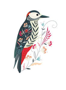 Woodpecker Pollen Card