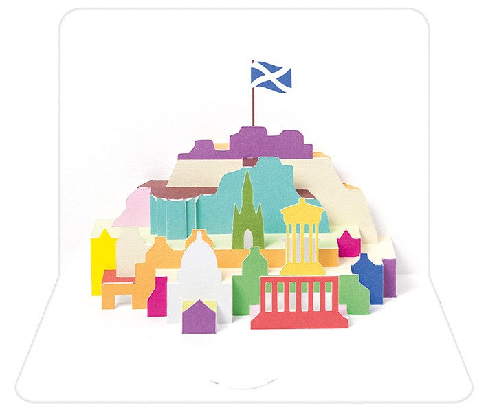 Edinburgh Skyline Form Card