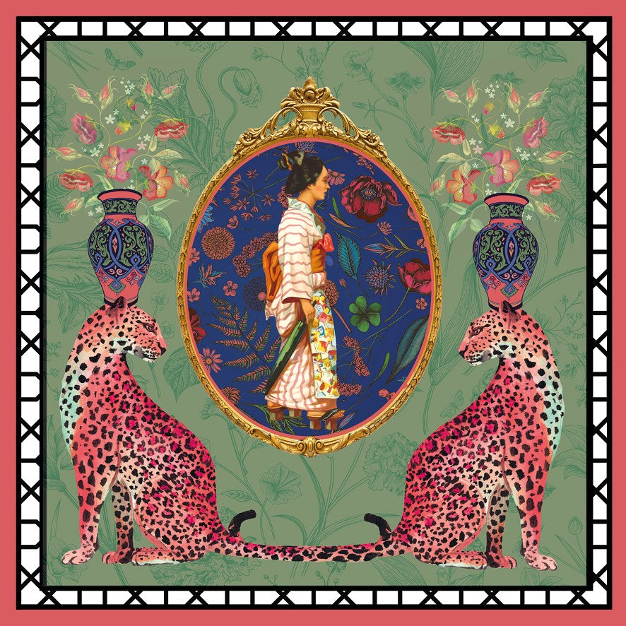 Portrait Myrtle & Mary Paradise Card