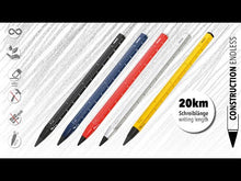 Troika Construction Endless Pencil – Multitasking HB Pencil with Ruler & Scales