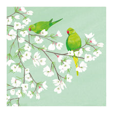 Rbirds on Cherry Tree Richmond Park Card