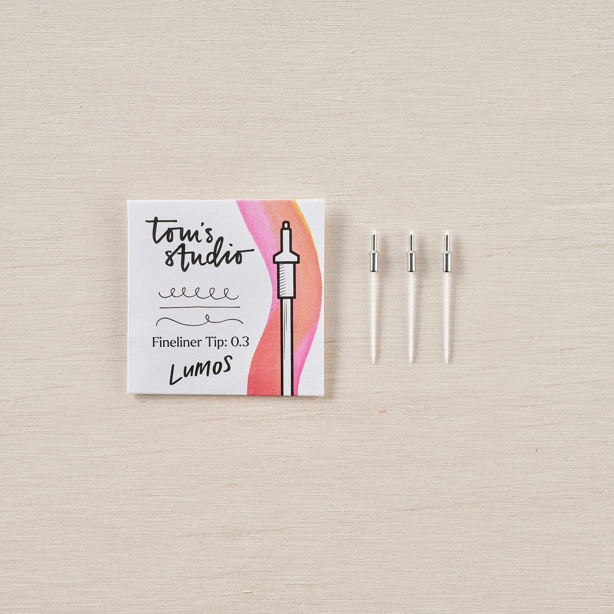 Tom's Studio Lumos Tips (3 pack) - Fineline 0.3