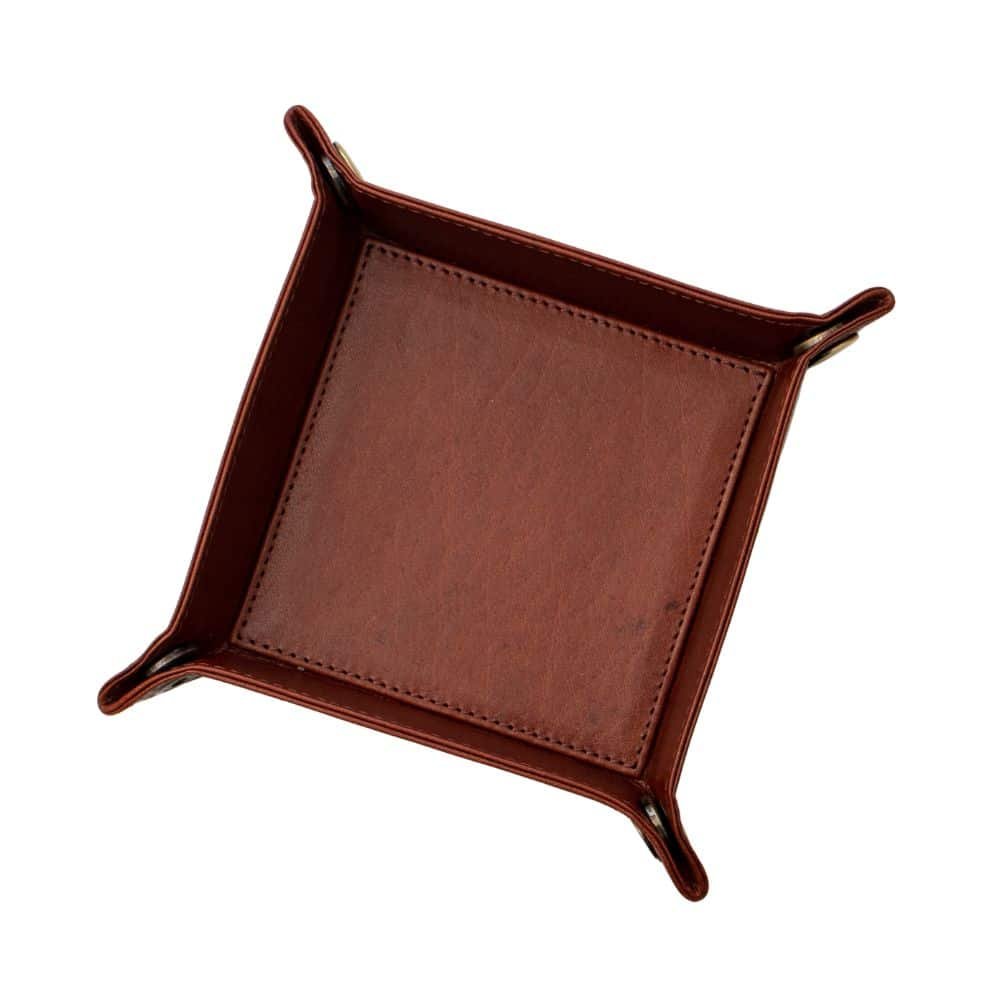 Genuine Leather Valet Tray – Catch-All Organiser