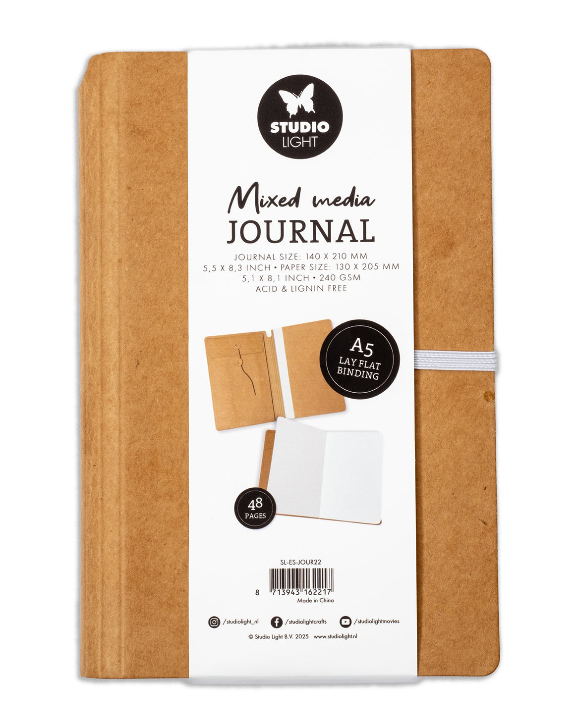 Mixed Media Journal | 140 mm x 210 mm