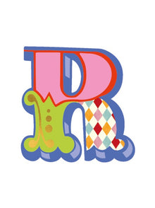 Letter R Roll Up! Roll Up! Card