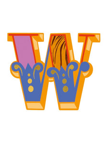 Letter W Roll Up! Roll Up! Card
