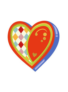 Love Heart Roll Up! Roll Up! Card