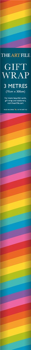 Rainbow 3m Roll Wrap