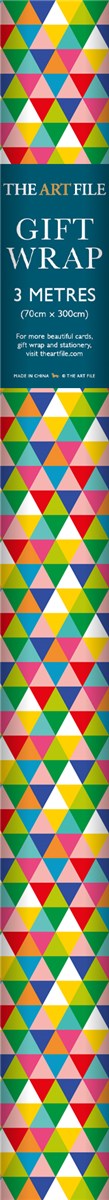 Geo Triangles 3m Rollwrap Roll Wrap