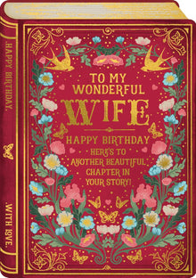 To Another Wonderful Chapter in our Story Card