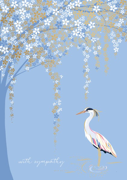 With Sympathy Sara Miller Card (SAM80)