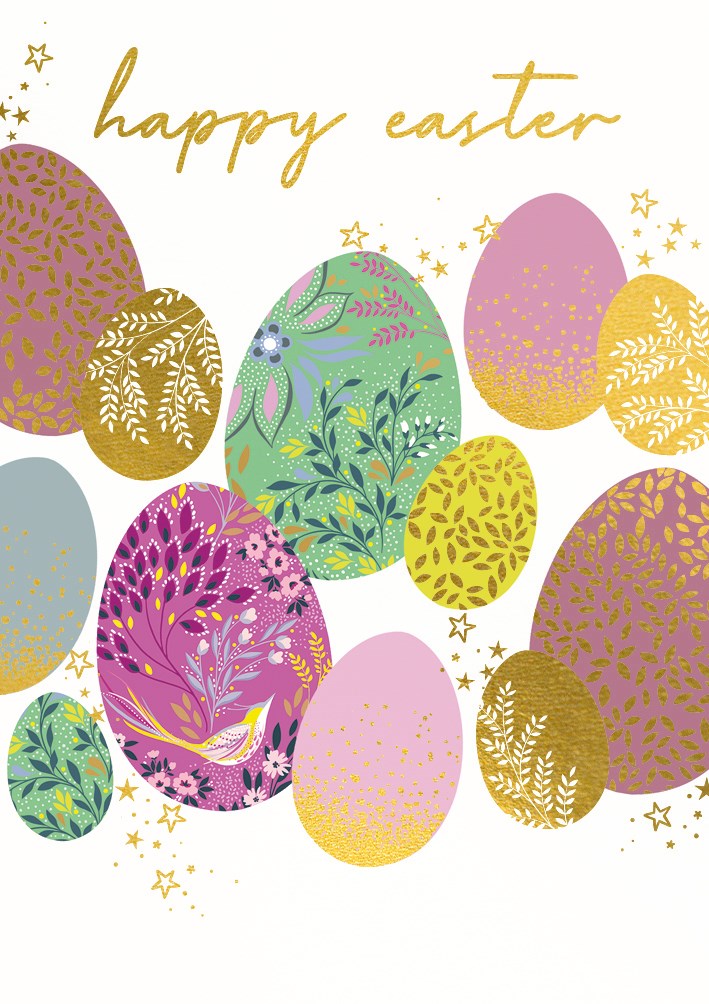 Easter Eggs Card