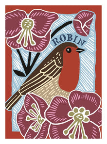Robin Songbird Card