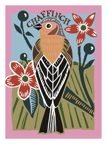 Chaffinch Songbird Card
