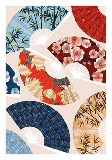 Sakura Fans Sakura Heights Card