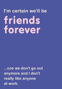 Friends Forever Snap to Grid Card