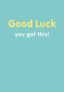 Good Luck Snap to Grid Card